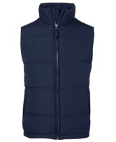 Unisex Puffer Vest - Navy 